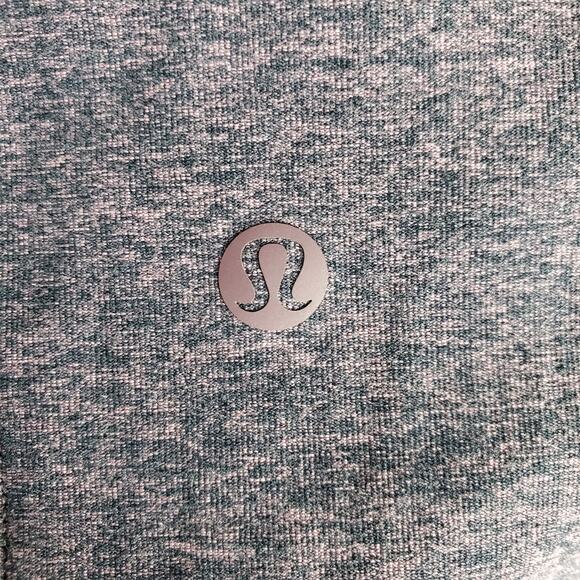 Lululemon Mens Rulu Mock Neck Long Sleeve Size Large Heathered Arctic Plum - Picture 4 of 4